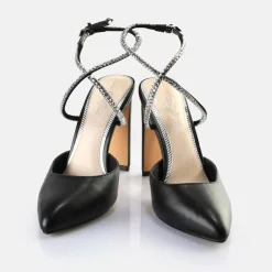 Best Sale BUFFALO 1291355 Jolie Queen Sandales A Talon Veganes Noir