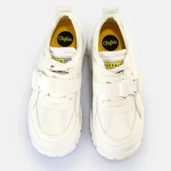 Best BUFFALO Alpha Com Lo Chaussures Basses Veganes Blanc