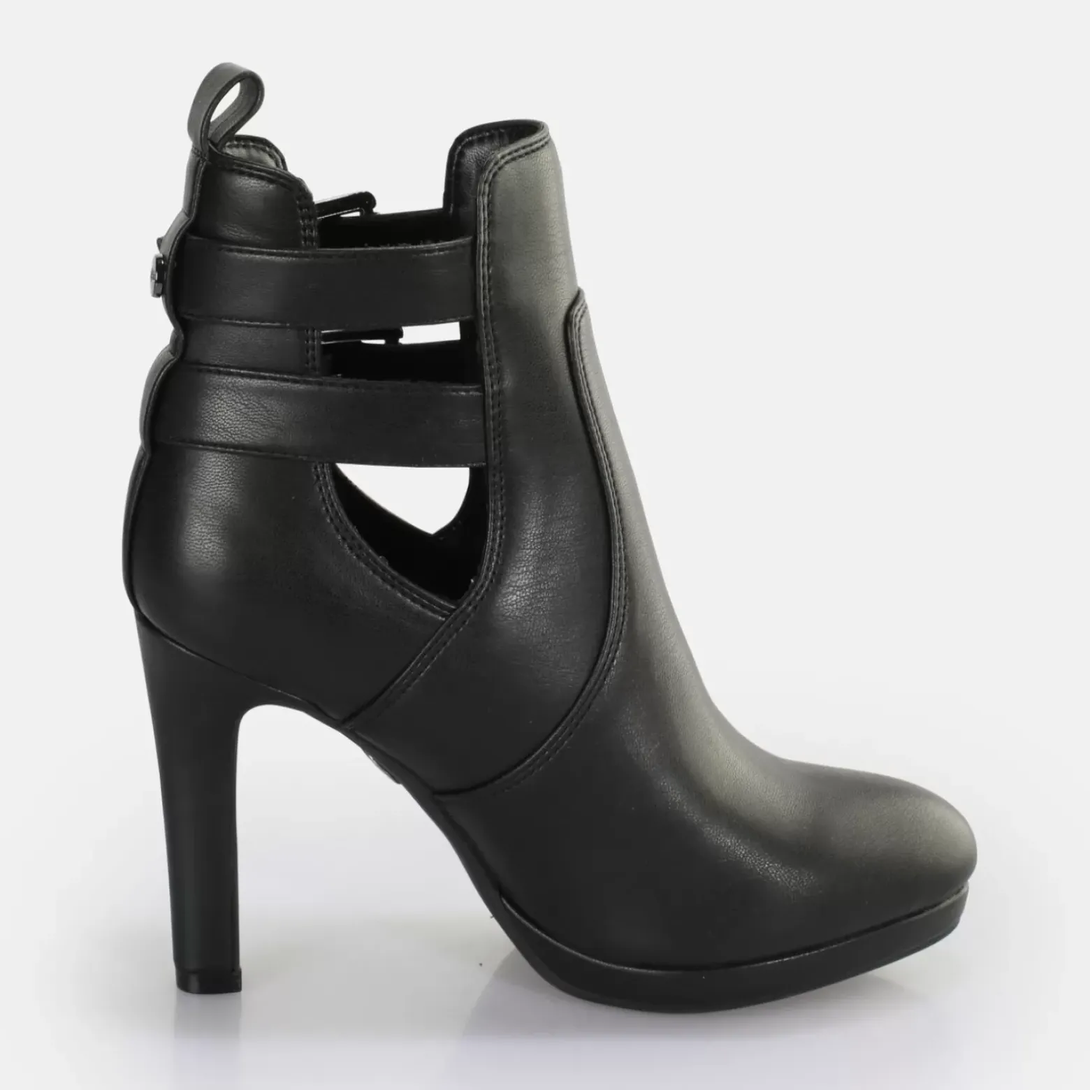 Discount BUFFALO Amy Coa Bottines Vegan Noir