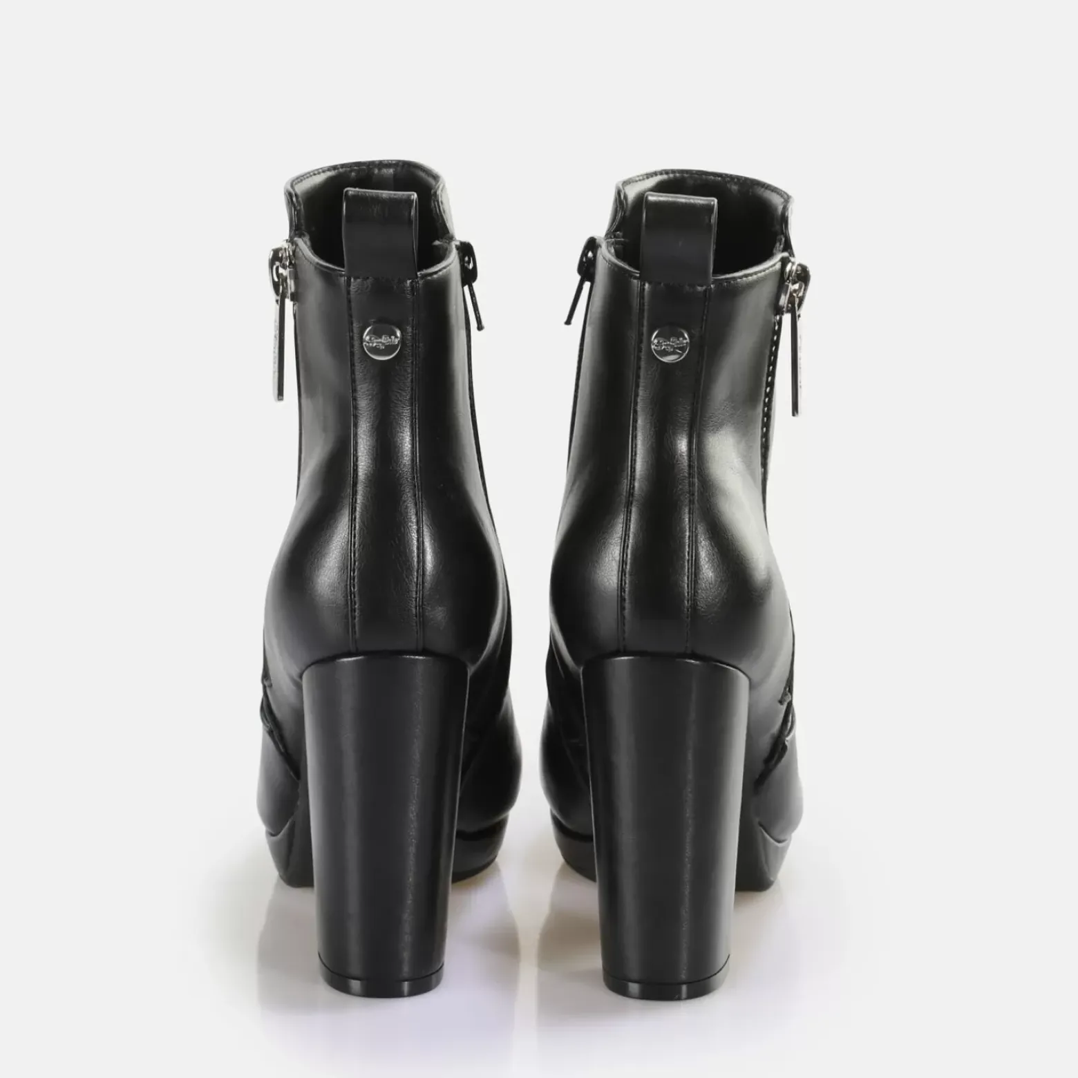 Online BUFFALO Amy Zip Bottines Vegan Noir