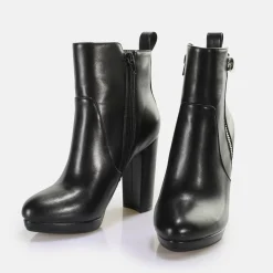 Online BUFFALO Amy Zip Bottines Vegan Noir