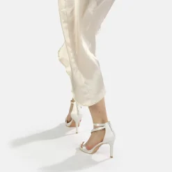 Best Sale BUFFALO Anna Lux Sandales Ivoire No_Color