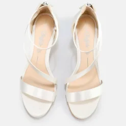 Best Sale BUFFALO Anna Lux Sandales Ivoire No_Color