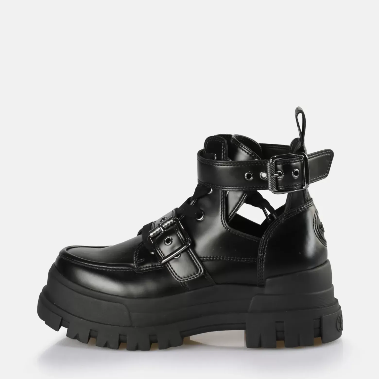 Hot BUFFALO Aspha Bike Bottines A Talon Vegan Noir