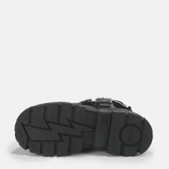 Hot BUFFALO Aspha Biker Men Bootie Vegan Noir