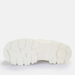 Clearance BUFFALO Aspha Chelsea Bottines Vegan Blanc