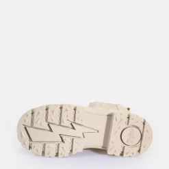 Online BUFFALO Aspha Chelsea Mid Bottines Vegan Cream Pad Creme