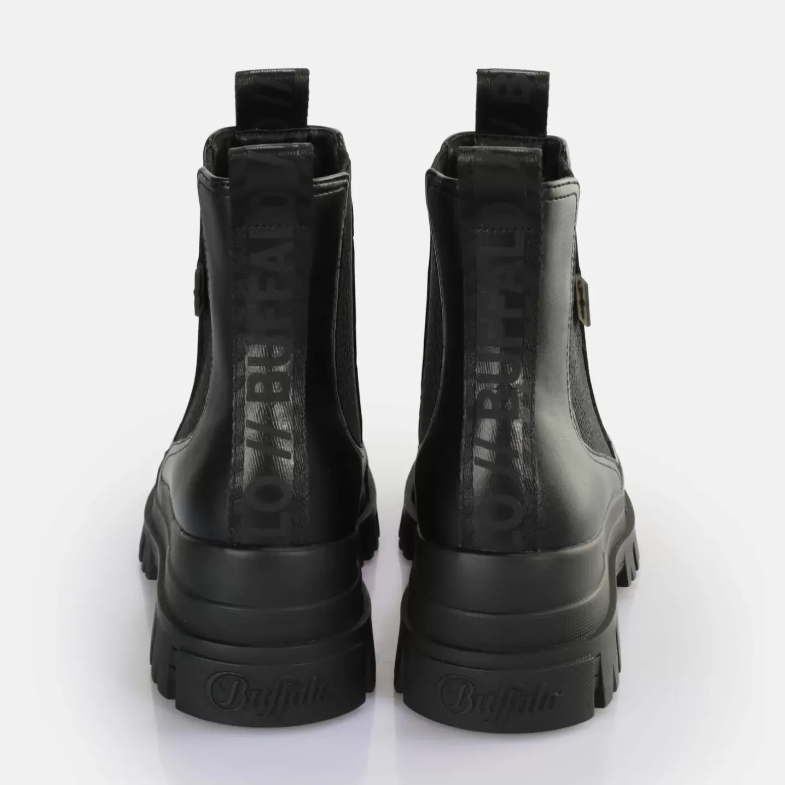 Cheap BUFFALO Aspha Chelsea Mid Bottines Vegan/ Noir