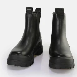 Cheap BUFFALO Aspha Chelsea Mid Bottines Vegan/ Noir