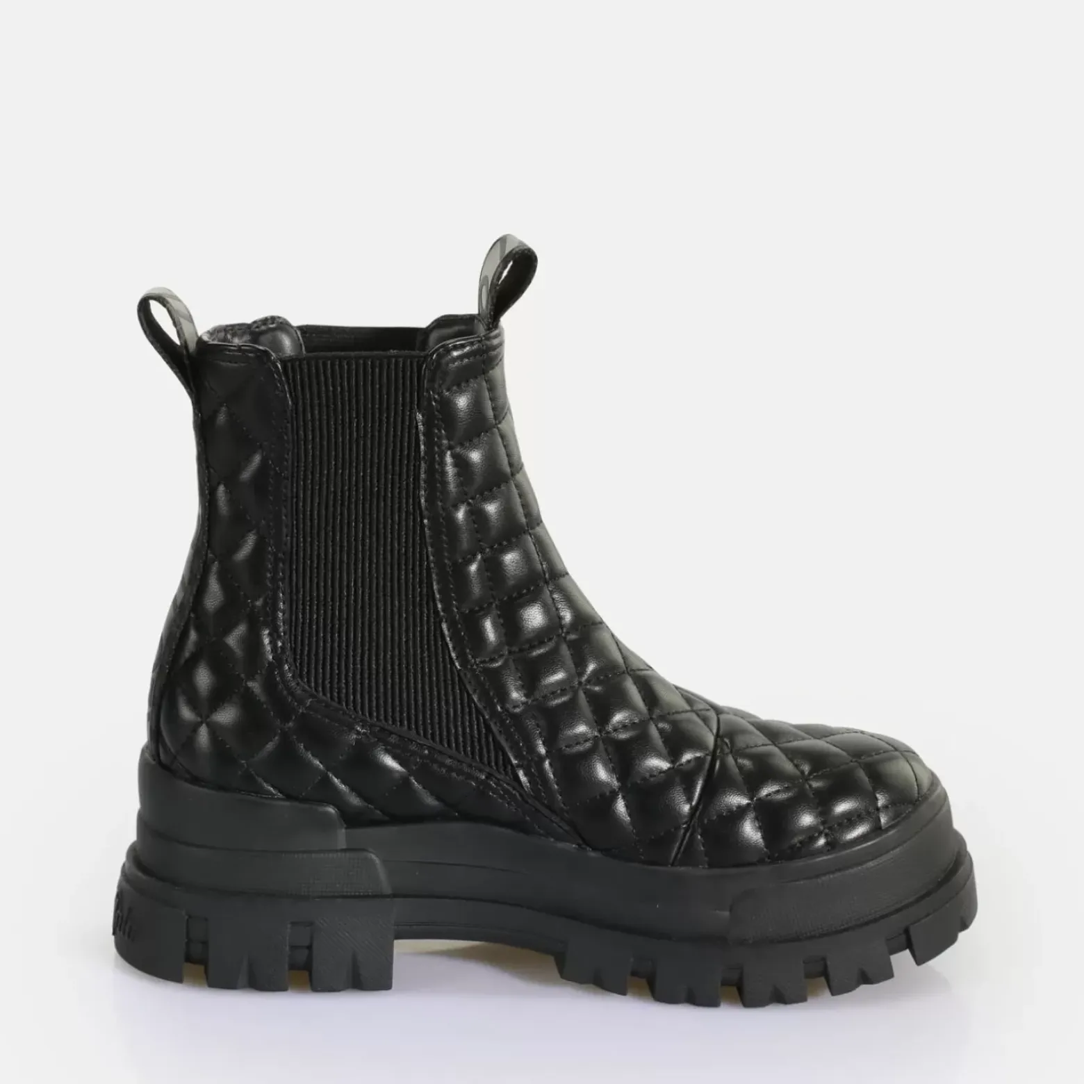 Best BUFFALO Aspha Chelsea Mid Bottines Vegan Black Pad Noir