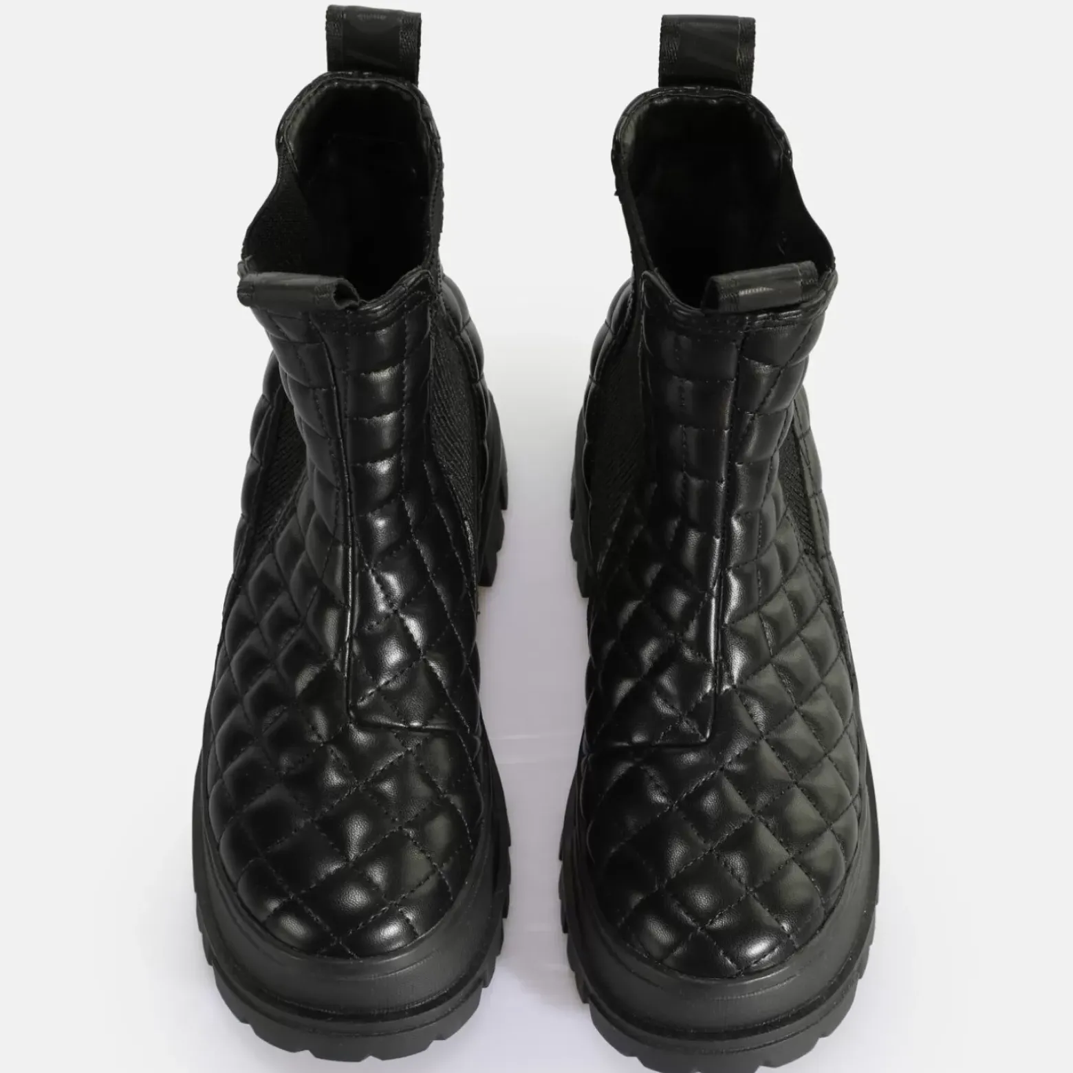 Best BUFFALO Aspha Chelsea Mid Bottines Vegan Black Pad Noir