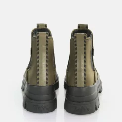 Fashion BUFFALO Aspha Chelsea Warm Boot Vegan Kaki Beige