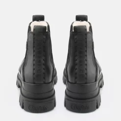 Flash Sale BUFFALO Aspha Chelsea Warm Men-Bottines Cheville Veganes- Noir