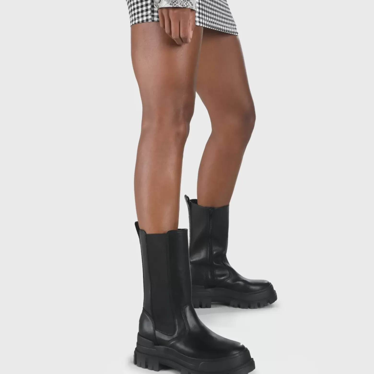 Store BUFFALO Aspha Clf Bottines Chelsea Veganes Noir