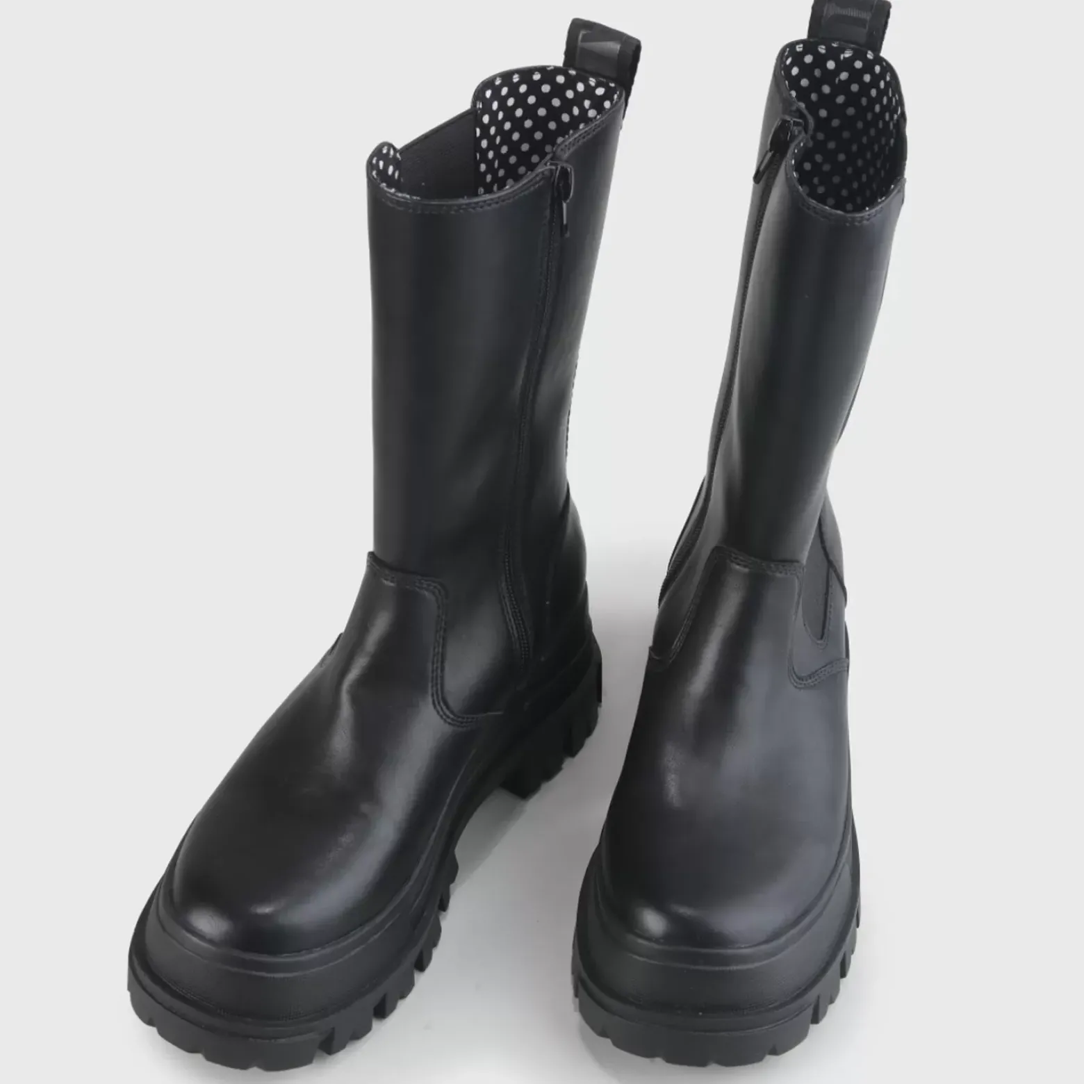 Store BUFFALO Aspha Clf Bottines Chelsea Veganes Noir