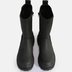 Discount BUFFALO Aspha Clf Rain Chelsea Hi Bottes Vegan Pour Homme Noir