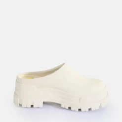 Best BUFFALO Aspha Clog 01 Chaussures Basses Veganes Ivoire Elfenbein