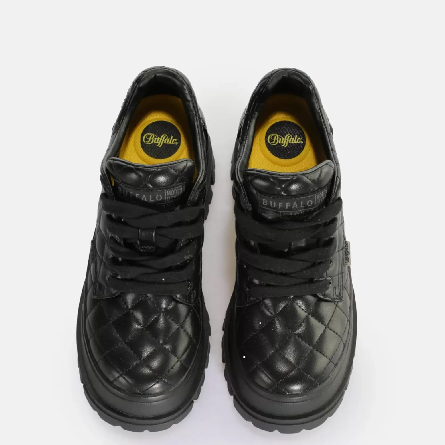 Best BUFFALO Aspha Cls Laceup Lo Baskets Basses Vegan Noir