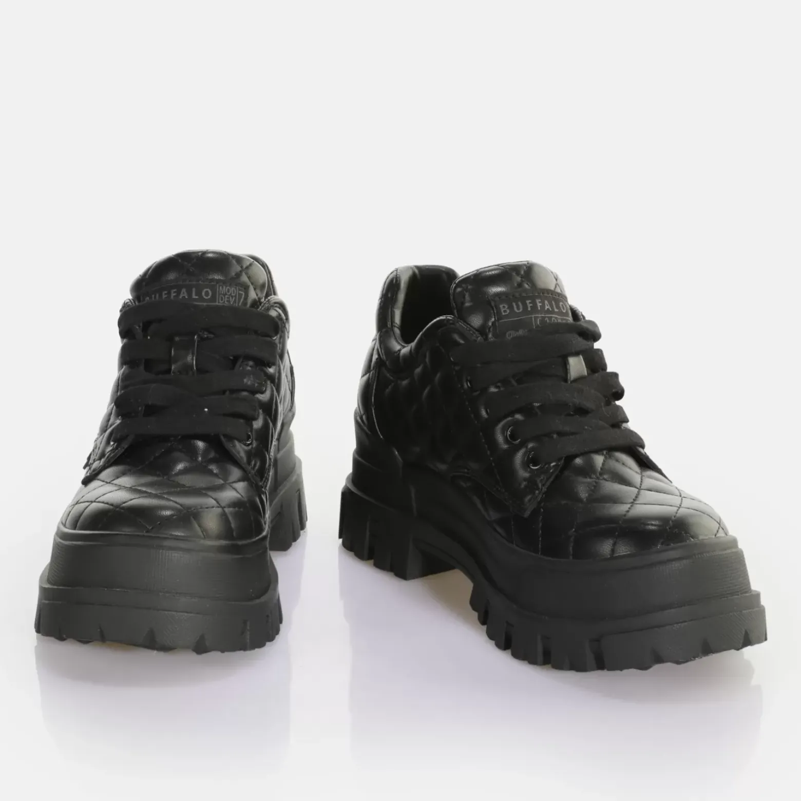 Best BUFFALO Aspha Cls Laceup Lo Baskets Basses Vegan Noir