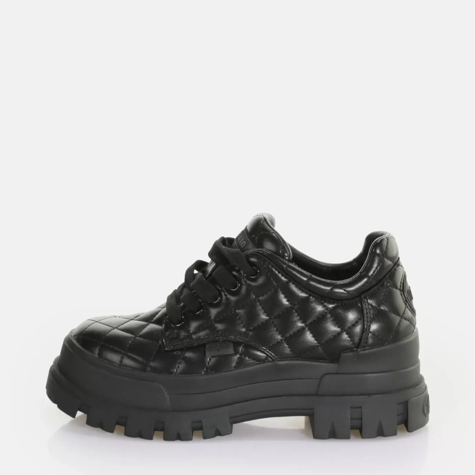 Best BUFFALO Aspha Cls Laceup Lo Baskets Basses Vegan Noir