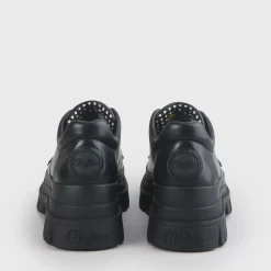 Sale BUFFALO Aspha Cls Men Chaussures Lacets Veganes Noir