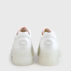 Discount BUFFALO Aspha Cls Men Chaussures Lacets Veganes Blanc