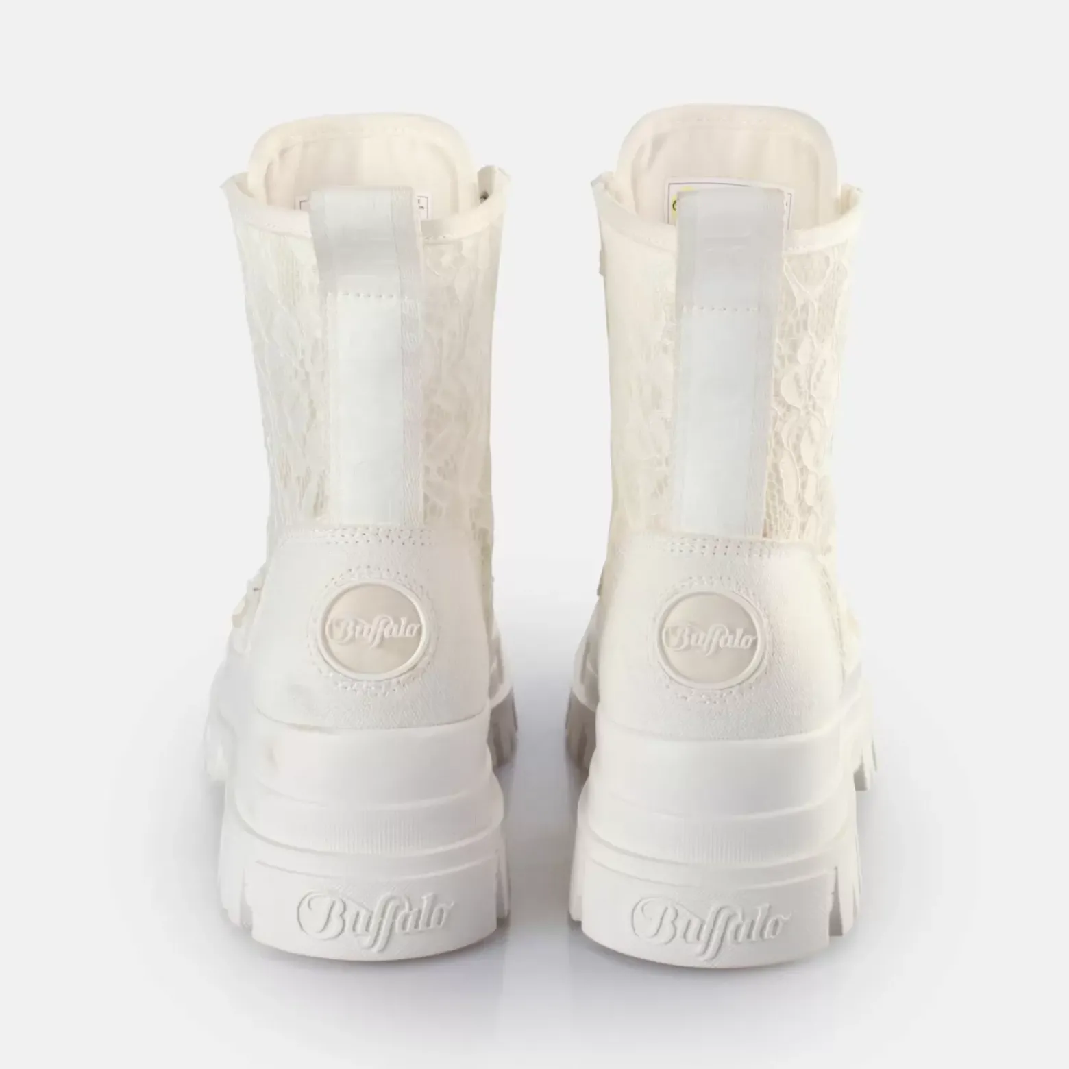 Outlet BUFFALO Aspha Com2 Bottillons Vegans Blanc