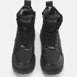 Cheap BUFFALO Aspha Com2 Men Bottines Veganes Noir