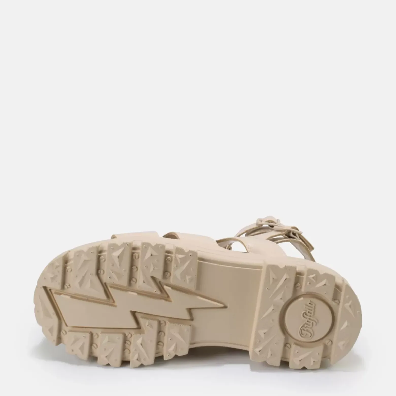 Store BUFFALO Aspha Gld Sandales Plateforme Veganes Creme