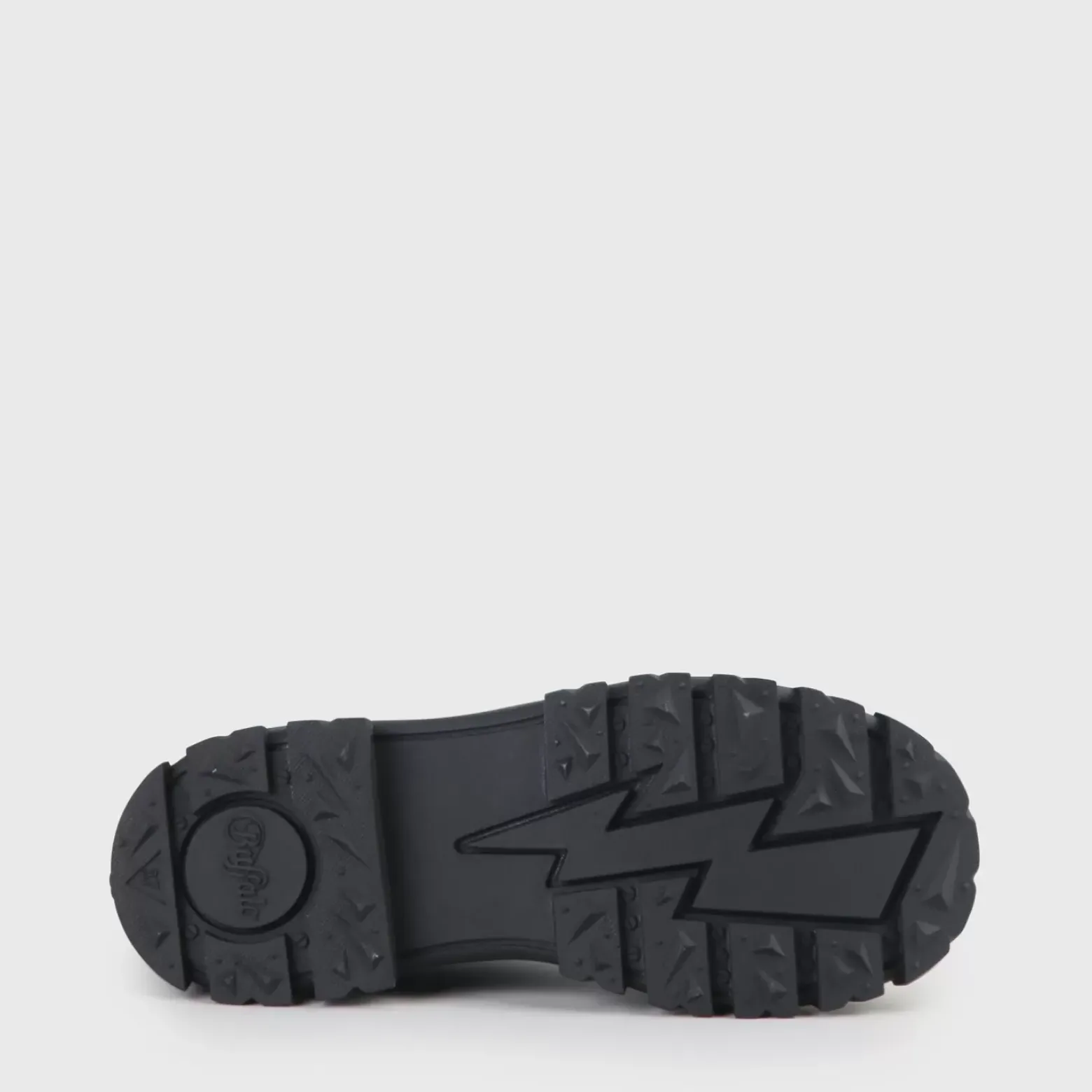 Best Sale BUFFALO Aspha Lace Up Hi Bottines Plates Veganes Noir