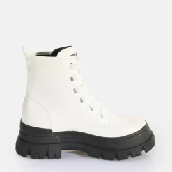 Online BUFFALO Aspha Laceup Hi Bottines Vegan Blanc