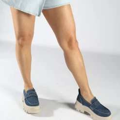 Online BUFFALO Aspha Loafer Bleu