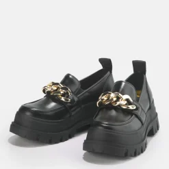 Cheap BUFFALO Aspha Loafer Chain Men Noir