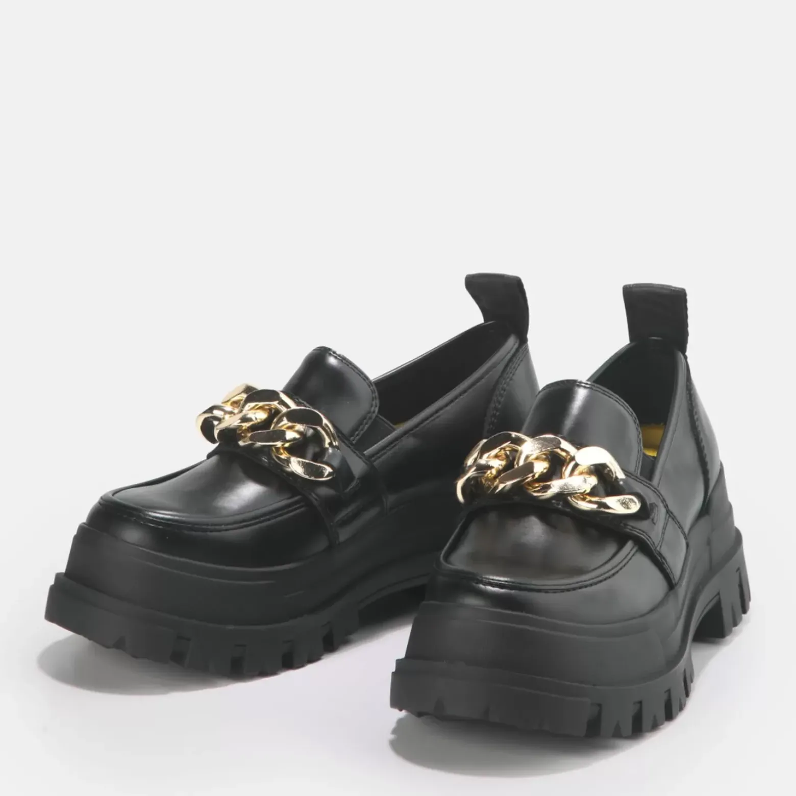 Cheap BUFFALO Aspha Loafer Chain Men Noir