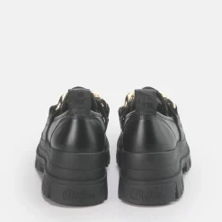 Cheap BUFFALO Aspha Loafer Chain Men Noir