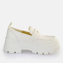 Shop BUFFALO Aspha Loafer Chaussures Basses Vegan Blanc