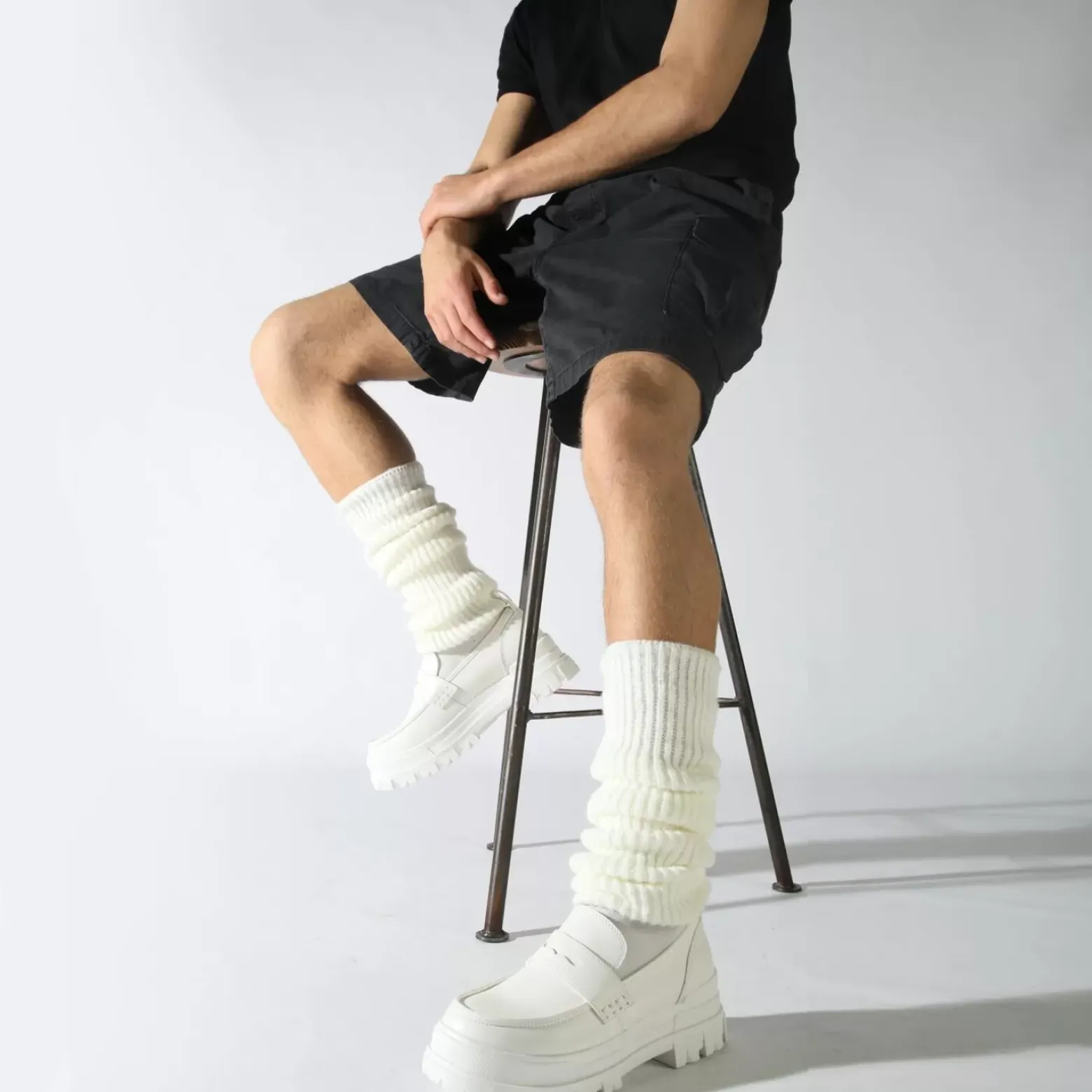 Shop BUFFALO Aspha Loafer Men Chaussures Basses Halbschuh Vegan Blanc