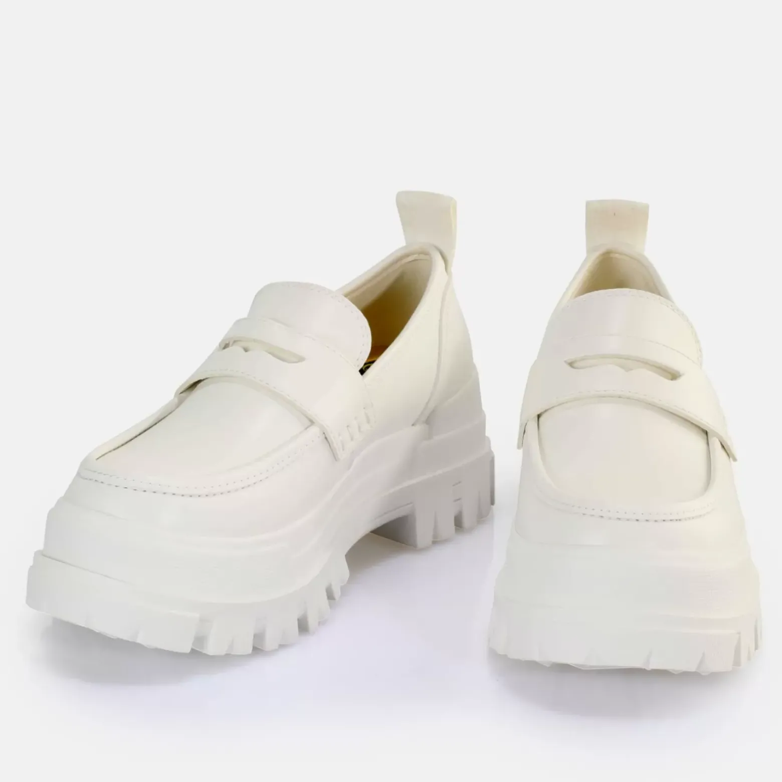 Shop BUFFALO Aspha Loafer Men Chaussures Basses Halbschuh Vegan Blanc