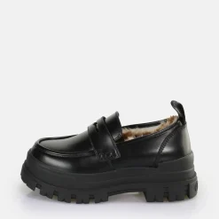 Shop BUFFALO Aspha Loafer Warm Chaussures Basses Vegan Noir
