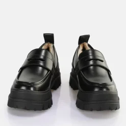 Shop BUFFALO Aspha Loafer Warm Chaussures Basses Vegan Noir