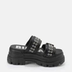 Store BUFFALO Aspha Loop Sandales A Plateforme Veganes Noir