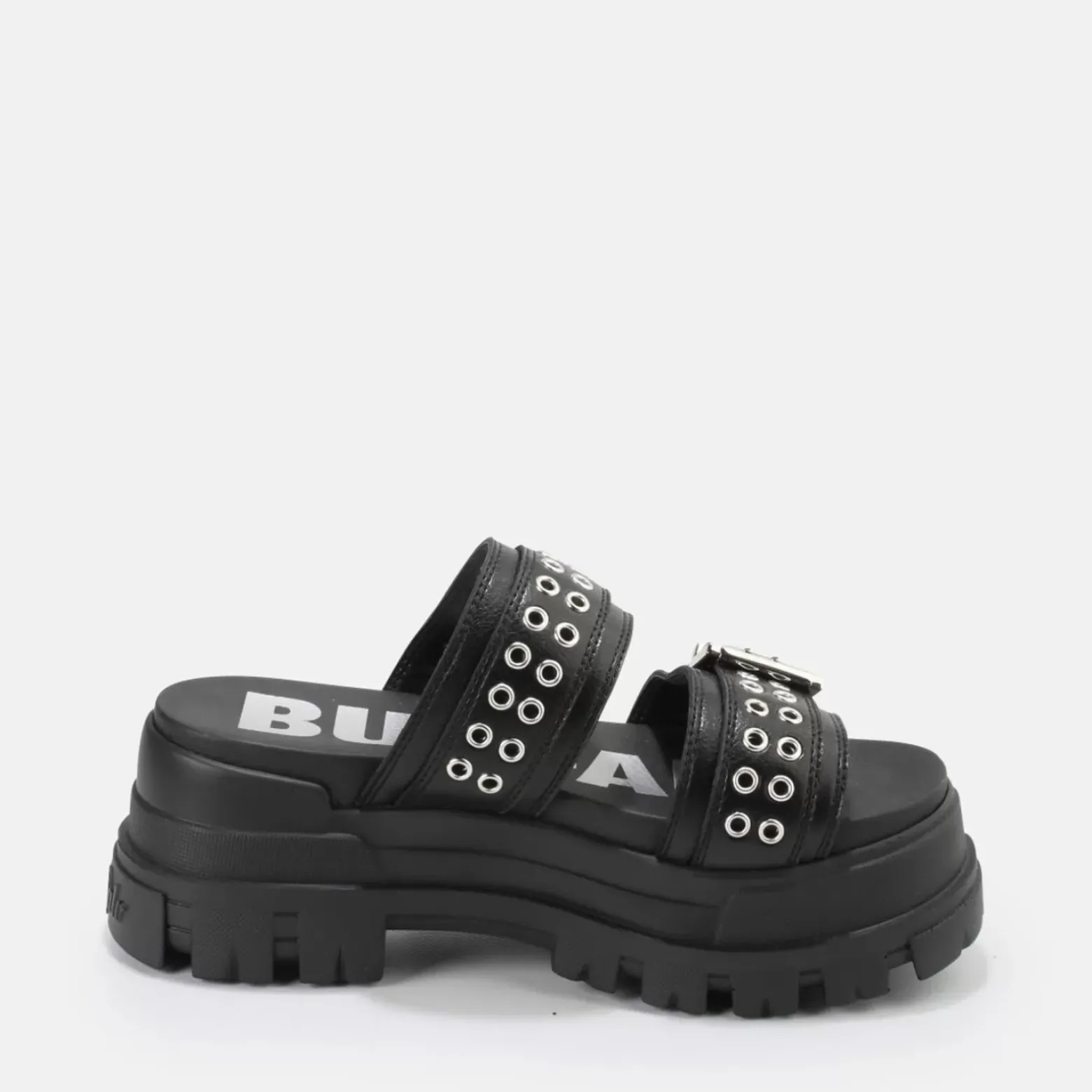 Store BUFFALO Aspha Loop Sandales A Plateforme Veganes Noir
