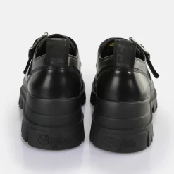 Best BUFFALO Aspha Monk Chaussures Basses Vegan Noir