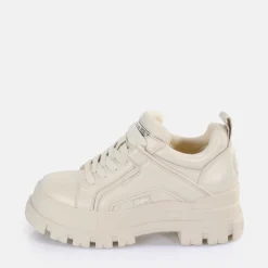 Shop BUFFALO Aspha Nc Lace Lo Chaussures Basses Vegan Creme