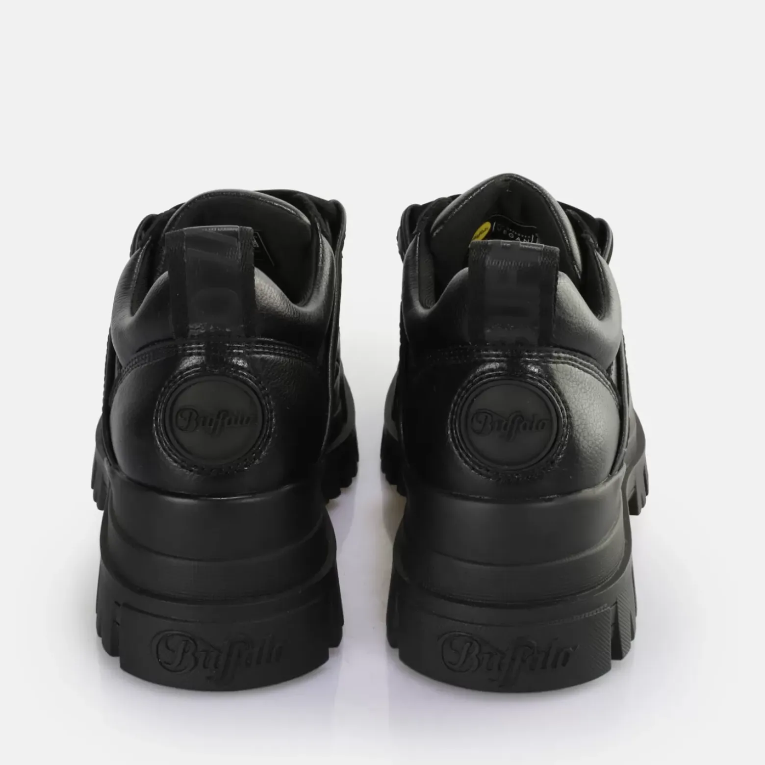Flash Sale BUFFALO Aspha Nc Lace Lo Chaussures Basses Vegan Noir
