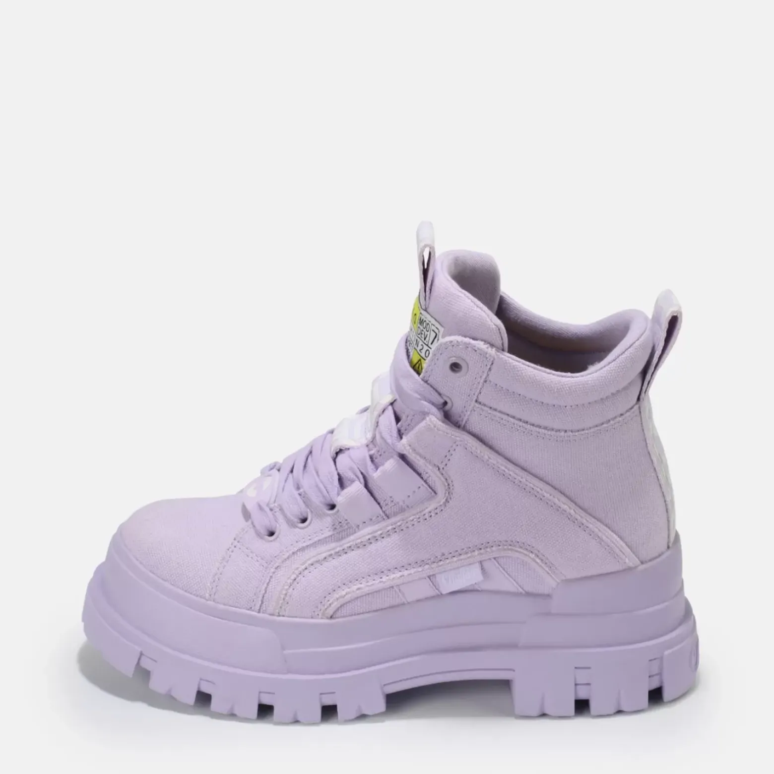 Fashion BUFFALO Aspha Nc Mid Bottines Veganes Lavande Violet