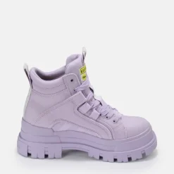 Fashion BUFFALO Aspha Nc Mid Bottines Veganes Lavande Violet