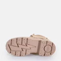 Best Sale BUFFALO Aspha Nc Mid Laceup Bottines Vegan Rose Pale Rose Vif