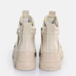 Discount BUFFALO Aspha Nc Mid Laceup Bottines Vegan Creme