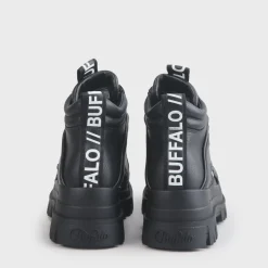 Outlet BUFFALO Aspha Nc Mid Men Bottines Veganes Noir